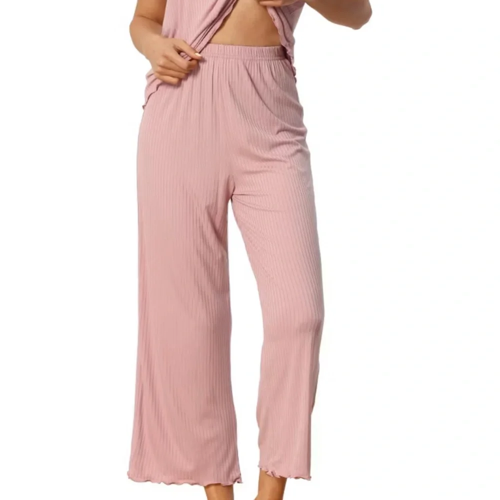 Target Ribbed Pajama Set - Picture 2 of 4
